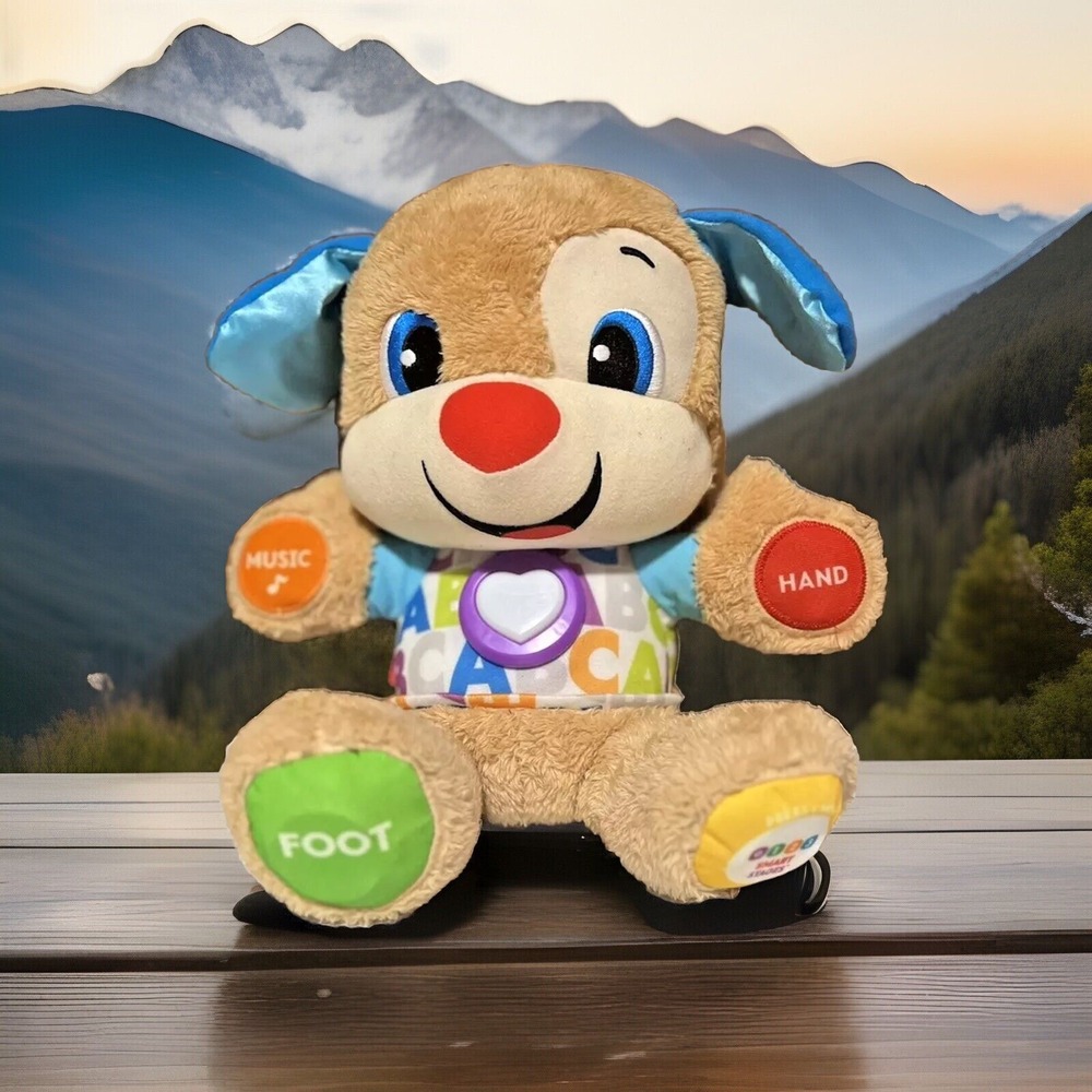 Fisher Price Laugh Learn Puppy Smart Stages Toy Tested Interactive Kids Learning